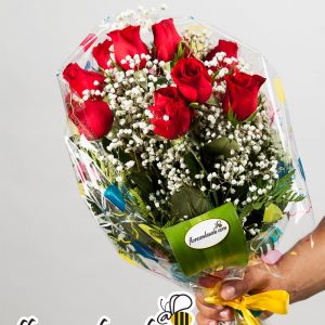 Ramo de 12 rosas de Flores en la Web